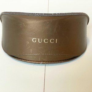 Authentic Gucci Sunglasses Case & Dust Cloth